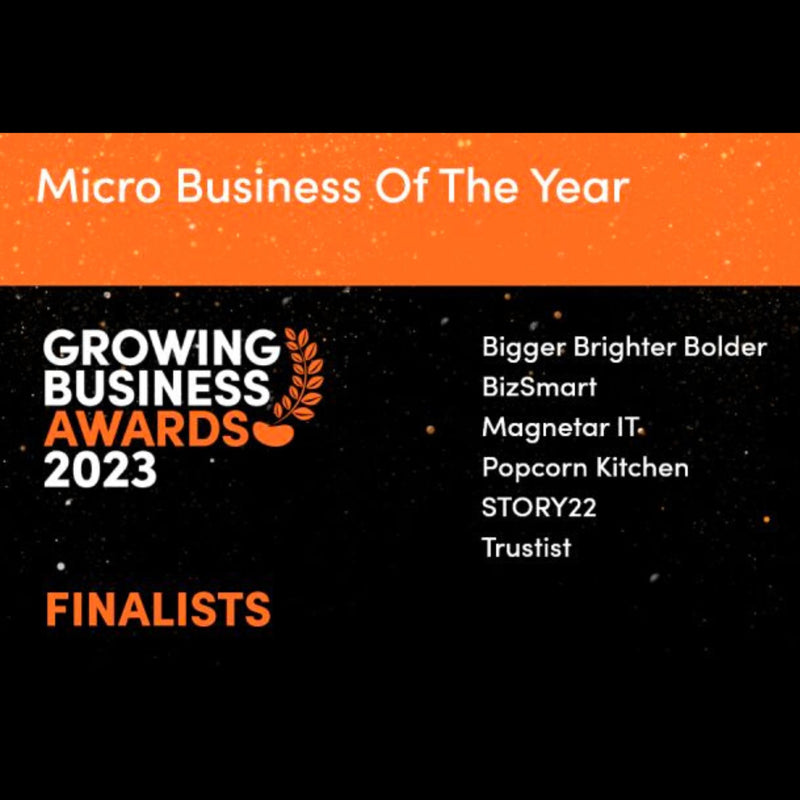 WE DID IT !! 🏆🍿 😍 Micro Business of the year!!