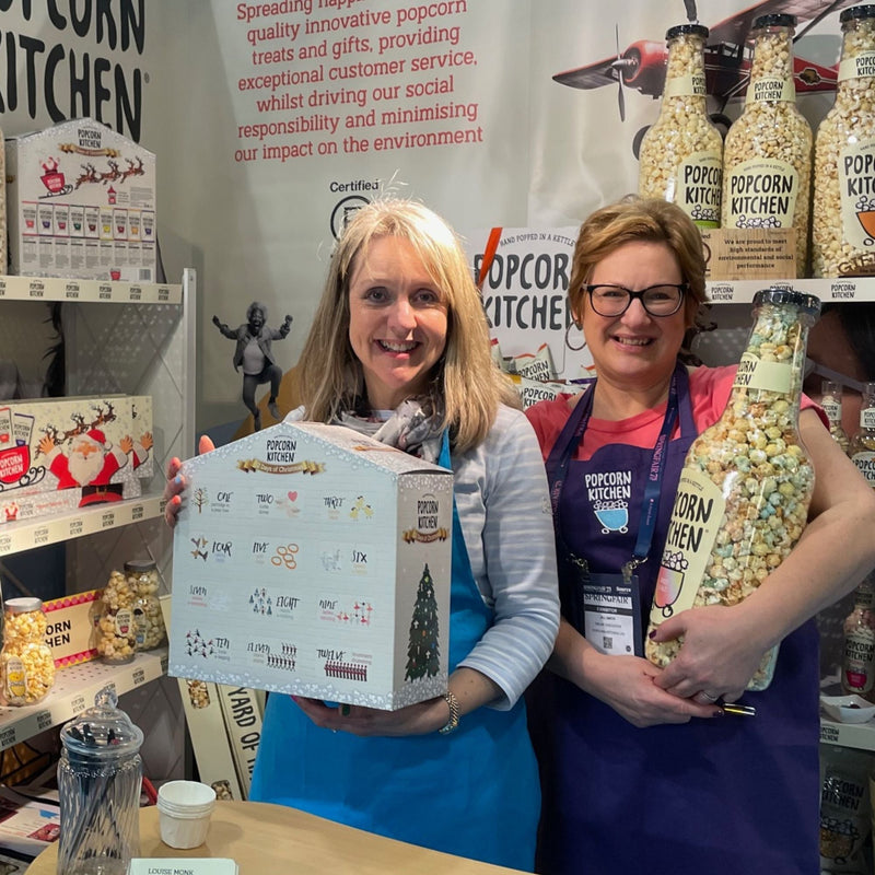Popcorn Kitchen exhibition stand at Spring Fair 2025