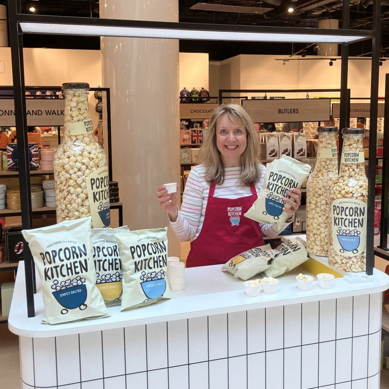 Popcorn Sampling at Selfridges Birmingham