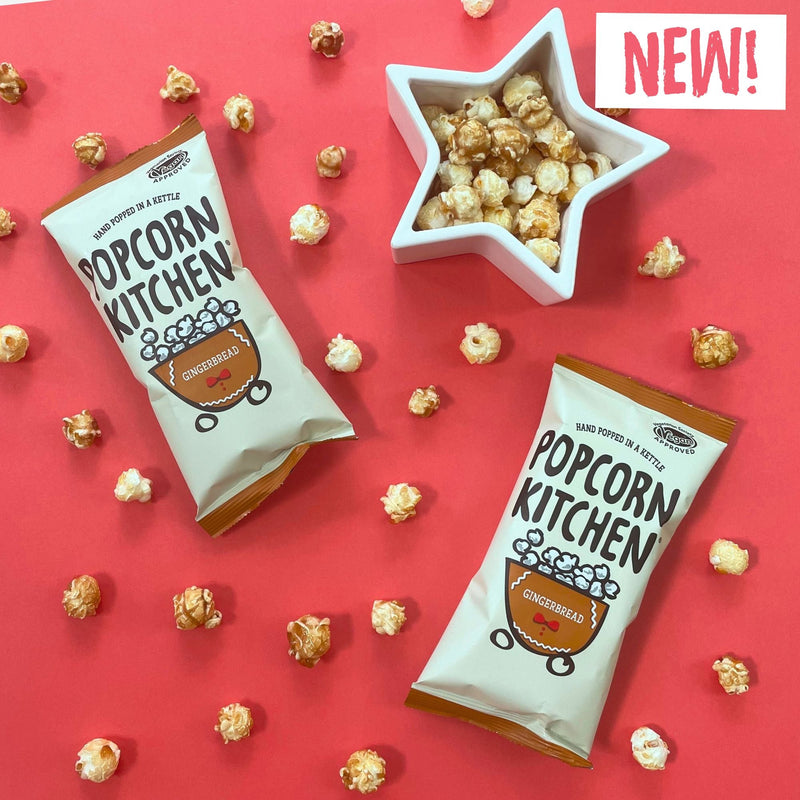🎄 Introducing Gingerbread Popcorn: The Sweet Taste of Christmas Magic!