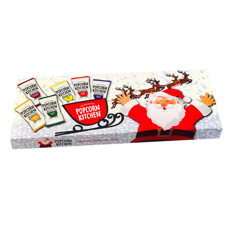 Christmas Popcorn Treat Selection Box, 180g