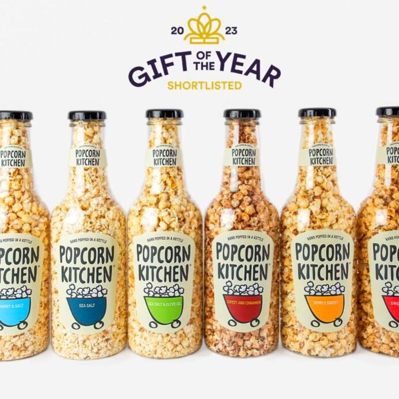 Gift of the year range of giant popcorn bottles