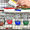 basket of different flavoured popcorn bags