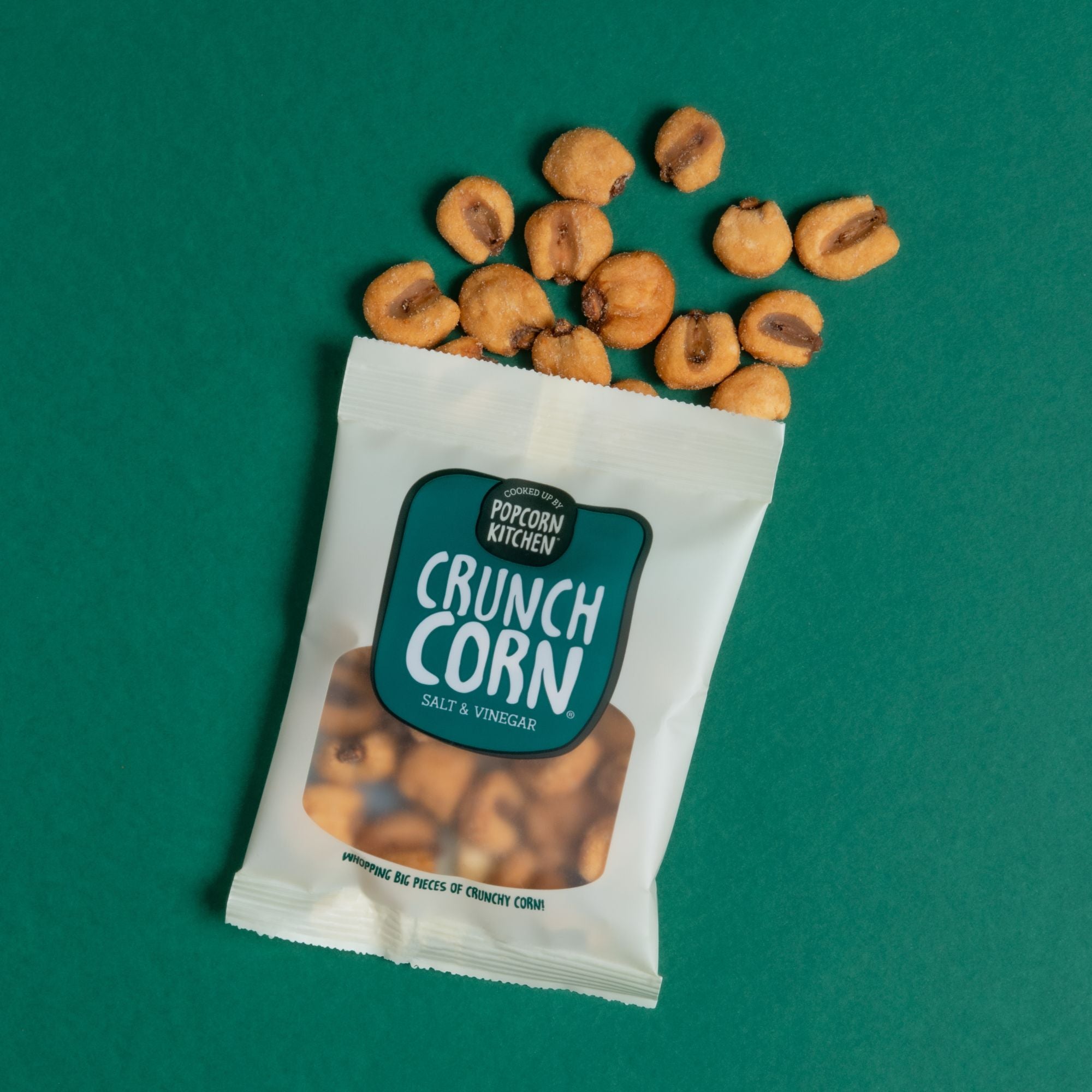 Salt and Vinegar Crunch Corn Sharing Bag, 100g x 6