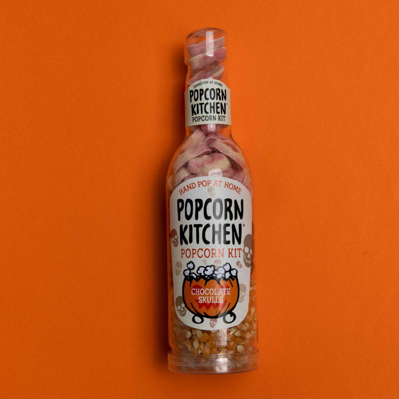 Halloween Skulls Pop At Home Popcorn Kit, 440g