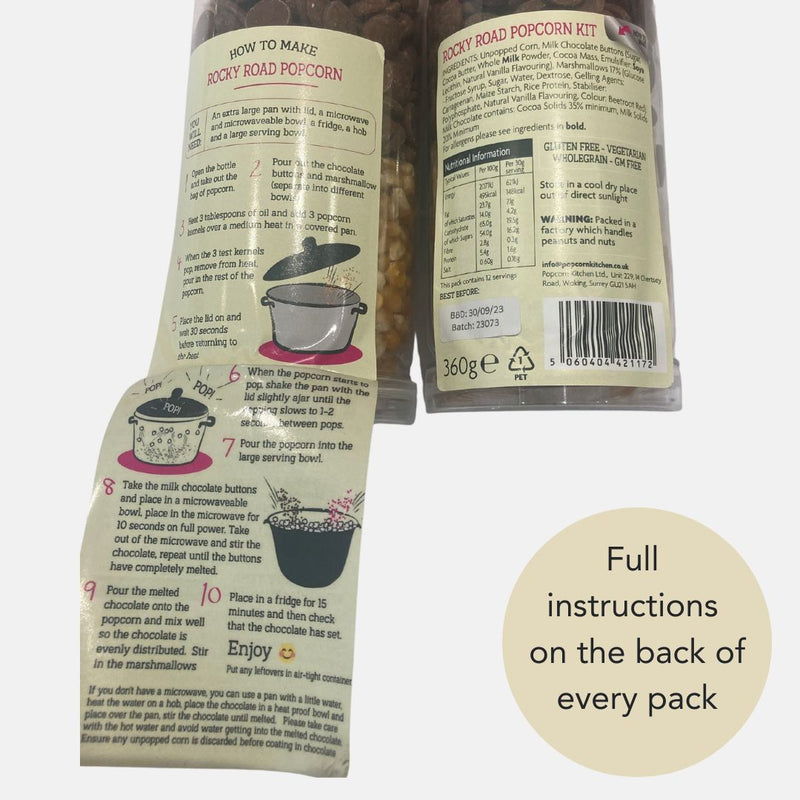 Pop At Home Twin Pack - Rocky Road and Rainbow Chocolate
