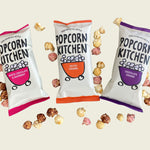 Popcorn Sharing Bag Discovery Box, 3 Flavours, 100g x 6