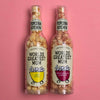 2 popcorn gift bottles with worlds best mum label