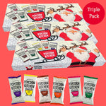 Triple Pack Christmas Popcorn Treat Selection Box (180g x3)